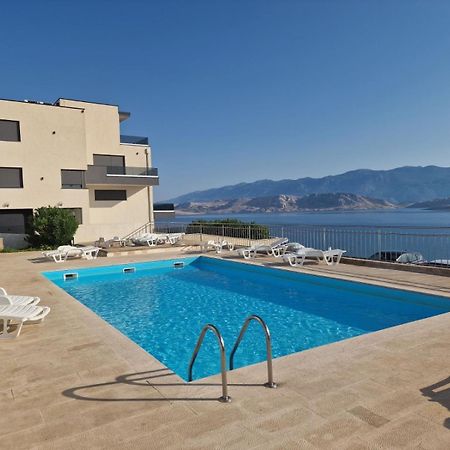 Studio Apartma Pag Blue Ocean 1 With Sea View 파그 외부 사진